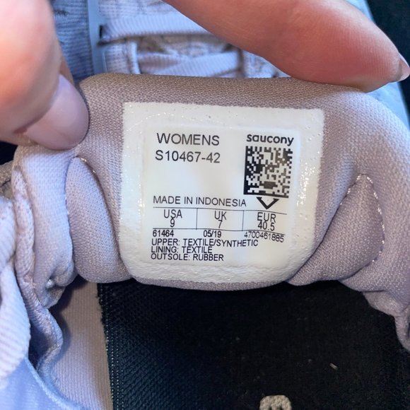 Saucony Women's Kinvara 10 size 9 (light purple) - Picture 4 of 5